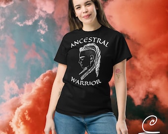 Ancestral warrior Tee, weiblicher Krieger, Valhalla, T-Shirt, Design, innerer Krieger