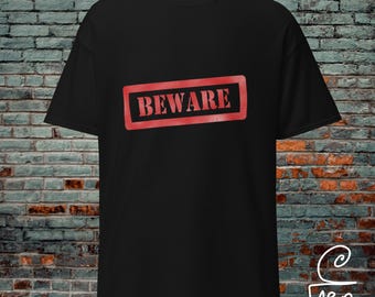 Vorsicht T-Shirt, Warnung T-Shirt, Walking Karma, Unisex T-Shirt
