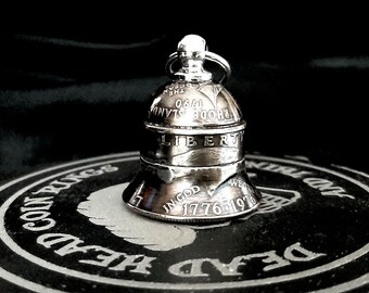 Rhode Island State Coin Bell Made from real coins.