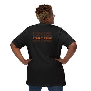 Camiseta ATEEZ x ATINY, camiseta ATEEZ, camiseta Subtle Kpop, roupa de show