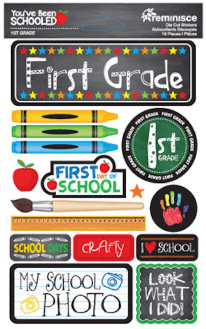 School Grade Stickers You've Been Schooled School Stickers | Preschool ...