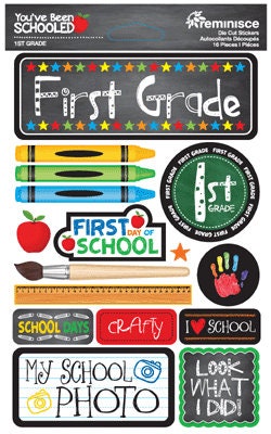 Grade Paper Sticker School Grade Stickers You've Been Schooled School Stickers | Preschool ...