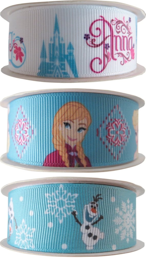 Items similar to Grosgrain Offray Frozen Craft Ribbon - Choose on Etsy
