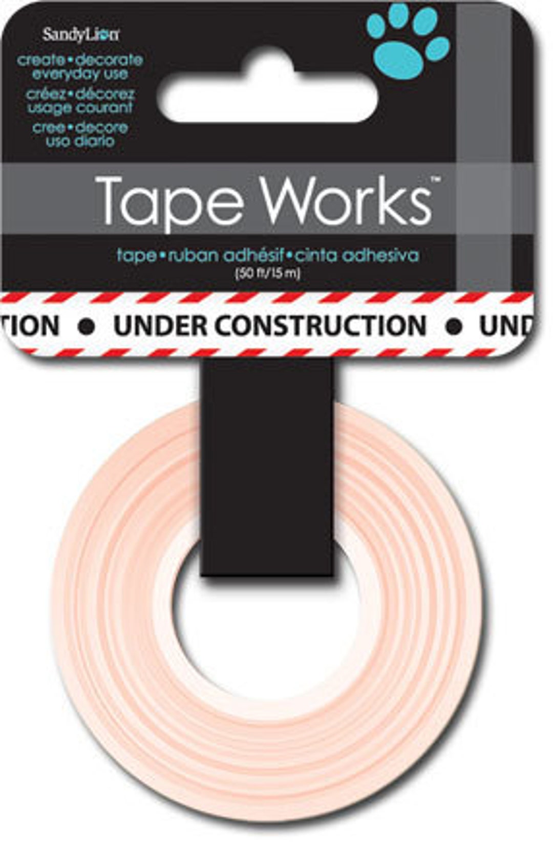 Under Construction Tapeworks Washi Tape CAUTION Under Etsy