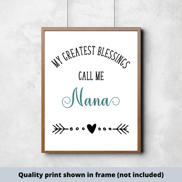 My Greatest Blessings Call Me - Etsy