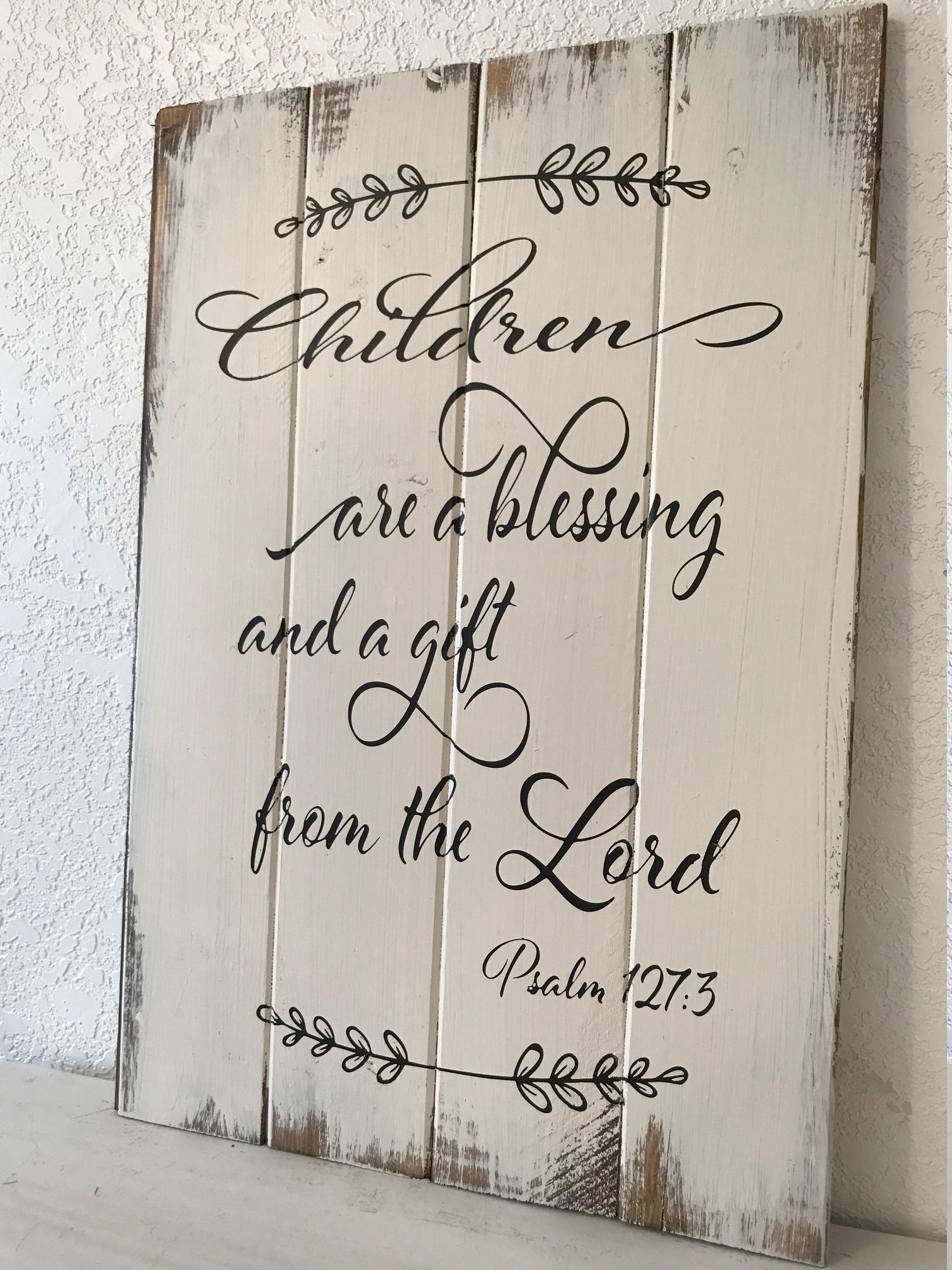Children Are a Blessing and a Gift From the Lord Children | Etsy