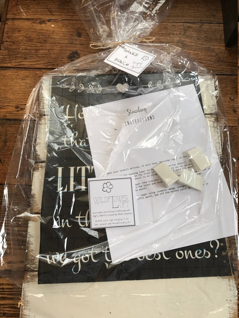 Paint Night Kits How is It Possible Little Girl Sign Kit DIY Etsy