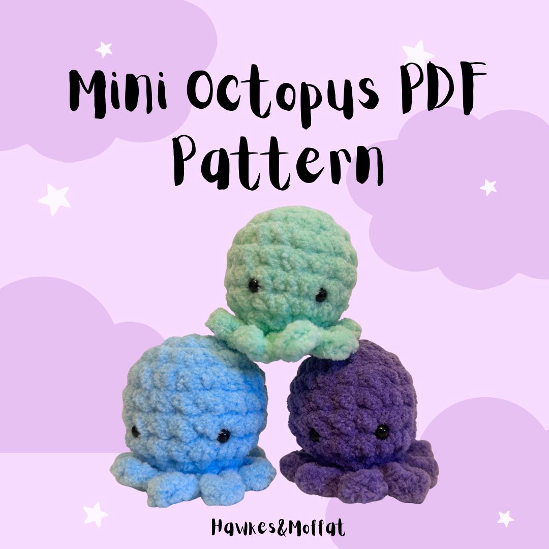 18 Mini Octopus Crochet Patterns: Delightful Projects for Crafty Sea Lovers 10 Crochet Mini Octopus Amigurumi Beginner