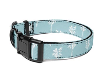 Collar Aloha Pups de Aqua Palm Treets