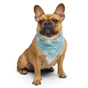 Bandana de palmeras acuáticas para perros y humanos