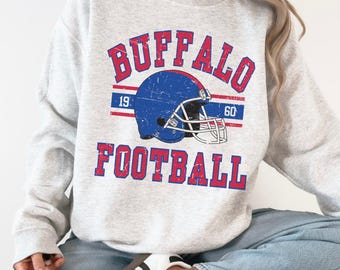 Buffalo Bill Football Sweatshirt: Cozy Game Day Crewneck