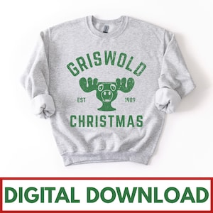 Descarga digital navideña de Griswold: Vacaciones de Navidad PNG