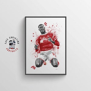 Nottingham Forest Art Print - Callum Hudson-Odoi Print