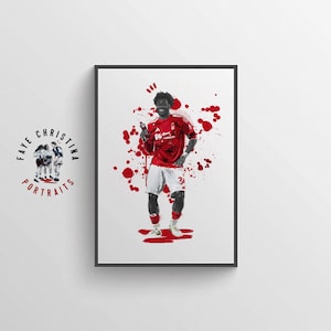 Nottingham Forest Art Print - Ola Aina Print