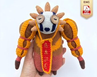 Esquie Crochet Pattern – Expedition 33 Plush, Clair Obscur Amigurumi, Fan Companion Gift
