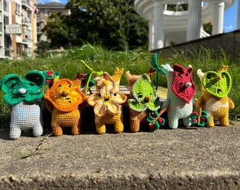 Peluche Korok de ganchillo: Muñeca de anime Zelda BotW hecha a mano, regalo para fans de Zelda