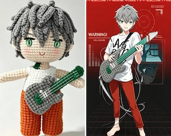 Personalized Crochet Doll – Custom Amigurumi Plush of Your Favorite Character (Game/Anime/Celebrity)