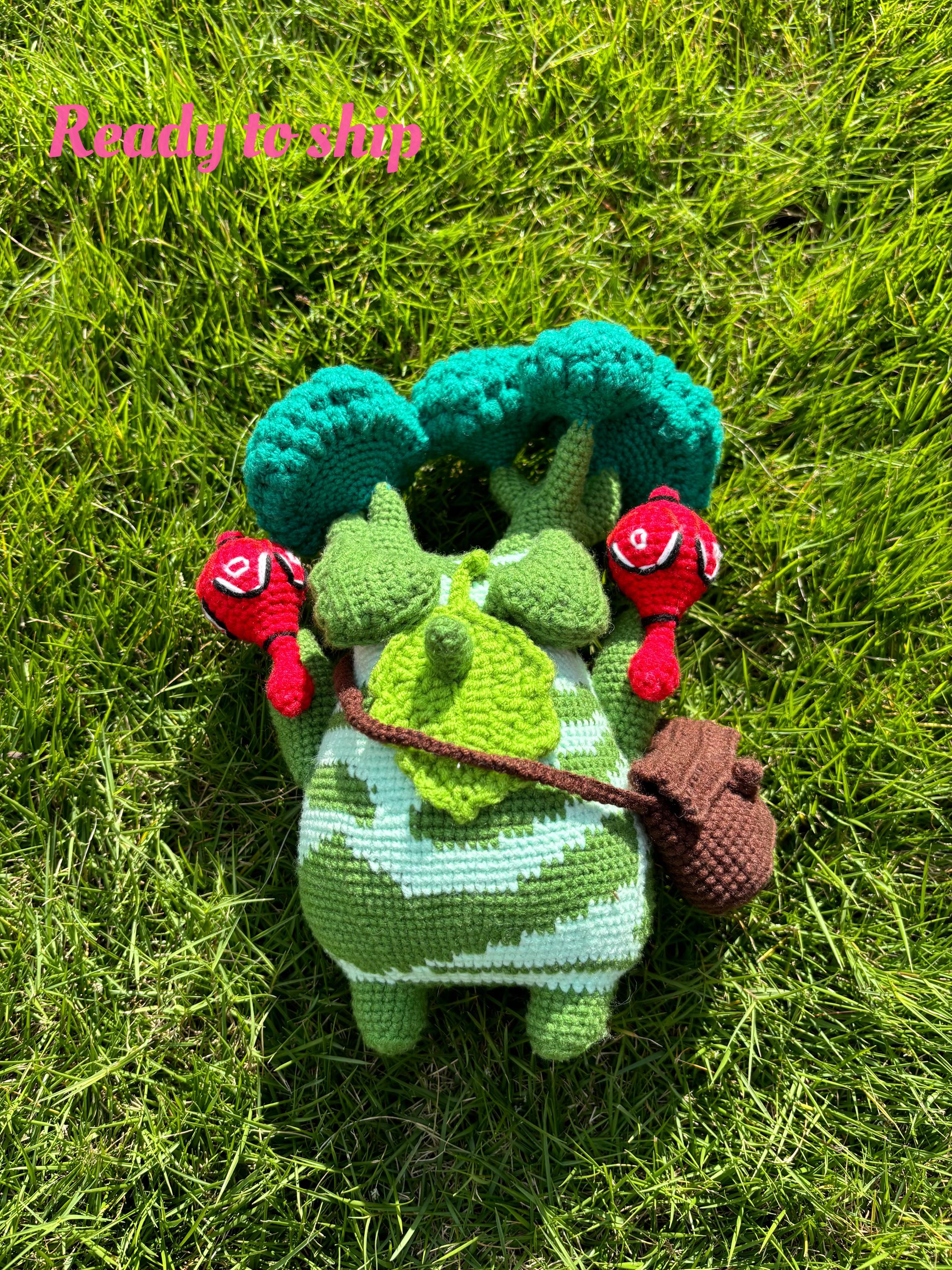 Crochet Hestu Plush: Legend of Zelda Amigurumi Doll, Maraca Shaker