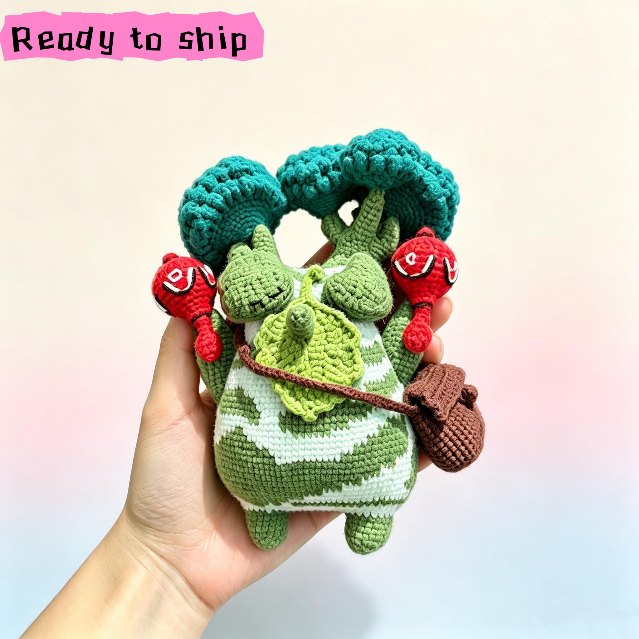 Crochet Hestu Plush: Legend of Zelda Amigurumi Doll, Maraca Shaker
