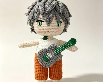 Pluszowa lalka Till Crochet – ręcznie robiona lalka Alien Stage, prezent dla fanów ALNST