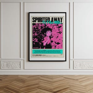 Spirited Away Art Print: Studio Ghibli Anime Poster (Digital Download)