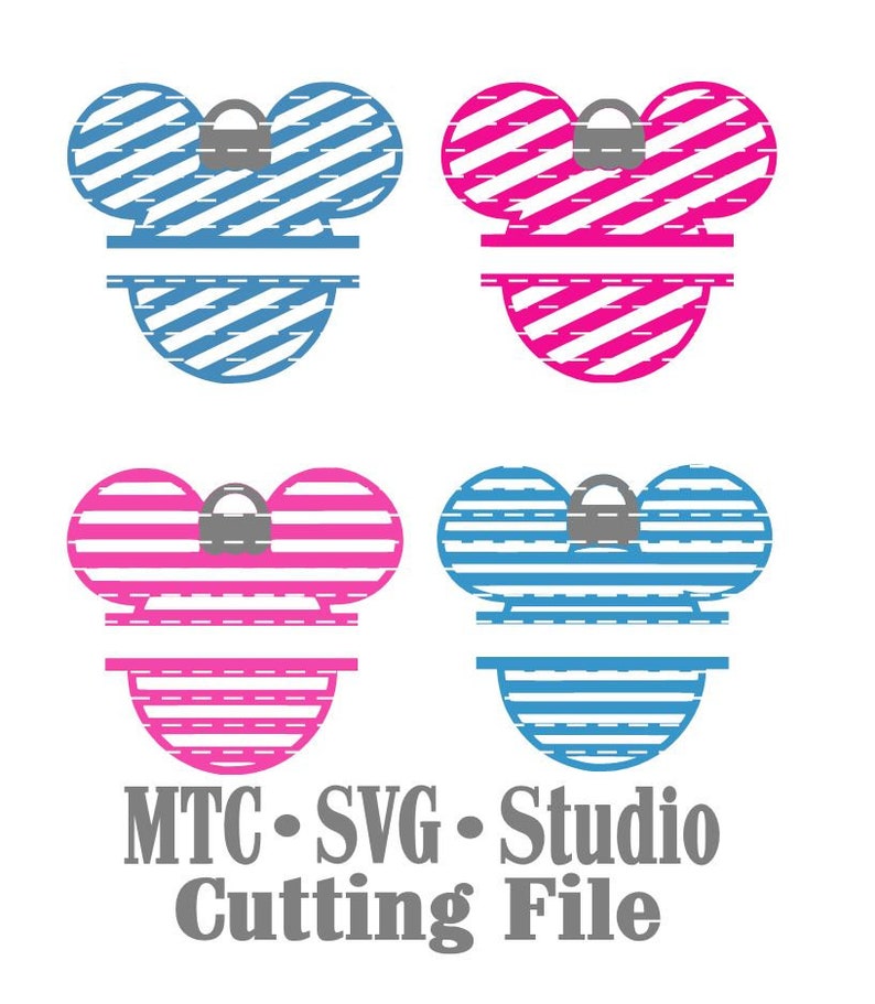 Download SVG Cut File Christmas Magic Mickey Head Ornaments ...