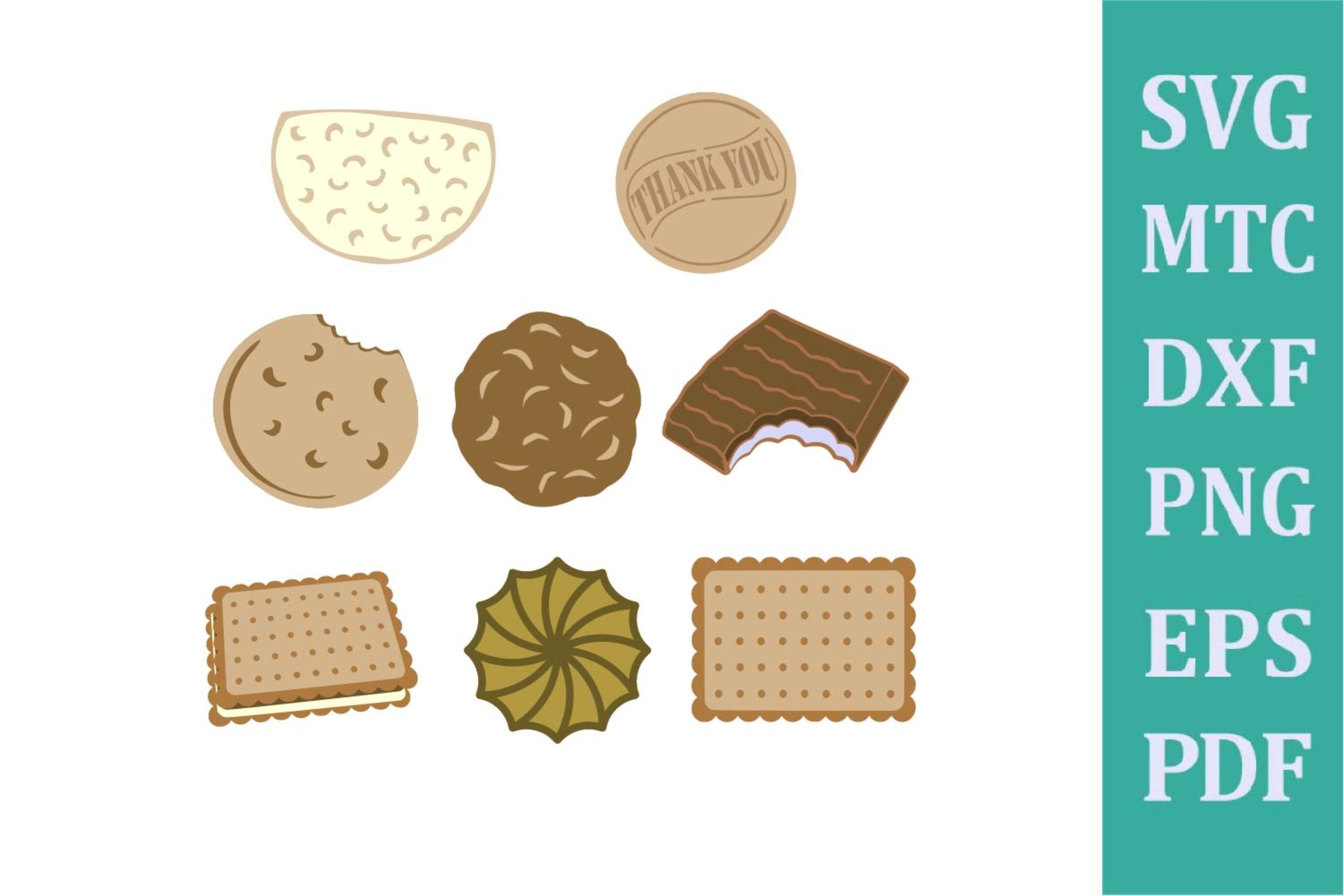 SVG Cut File Cookies Scout Snack Embellishment Digital Cut - Etsy