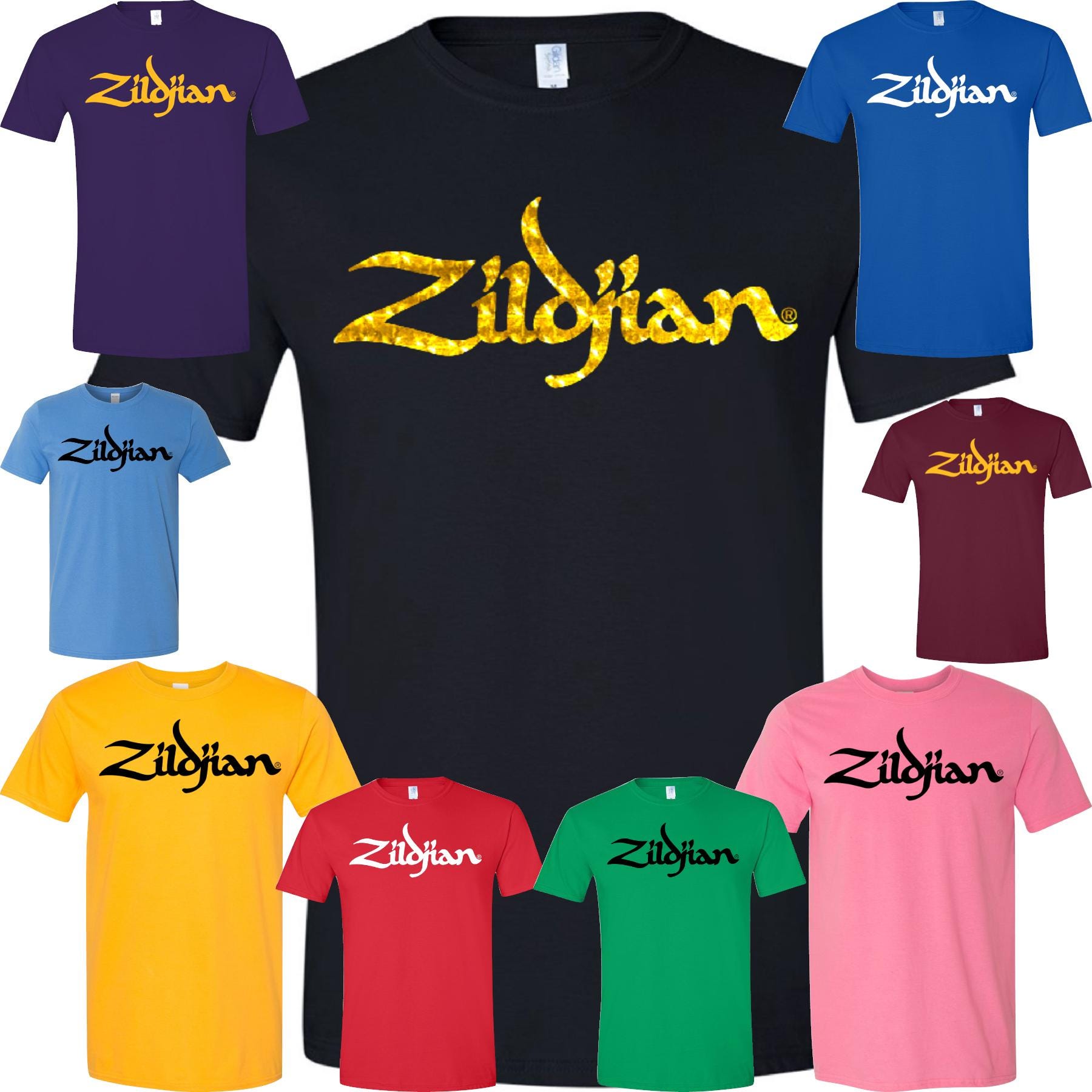 Zildjian T Shirt - Etsy