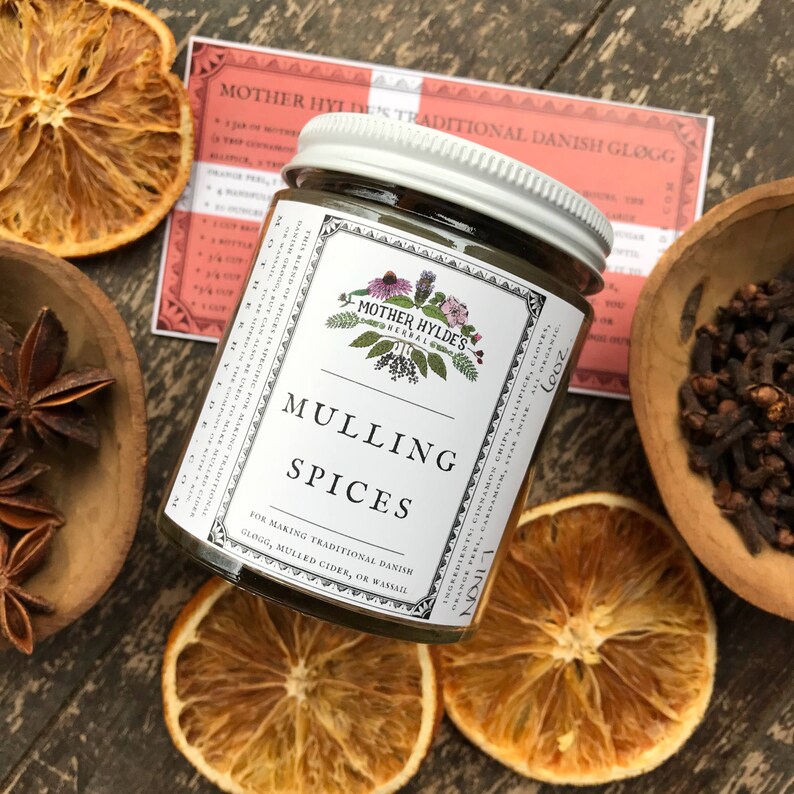 Mulling Spices Danish Gløgg Mulled Wine Cider Wassail Etsy
