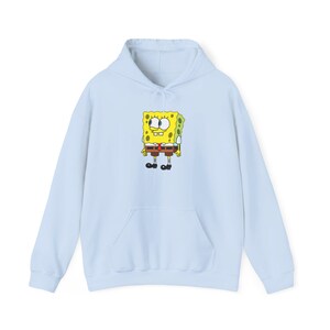SpongeBob SquarePants Unisex Heavy Blend Hoodie, Cozy Sweatshirt, Cartoon Gift, Fun Fashion, Ideal for Kids and Fans