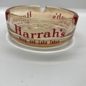 Vintage Harrah&#39;s Reno Lake Tahoe Ashtray