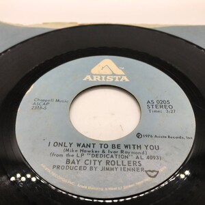 Bay City Rollers - Ich möchte nur bei dir sein/einen Brief schreiben - 45 RPM