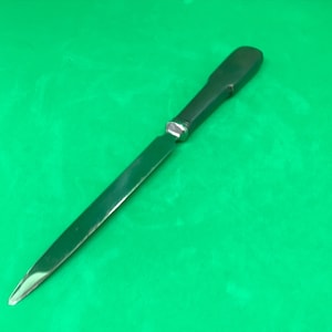 Vintage Letter Opener - Pewter With Eagle and Stars