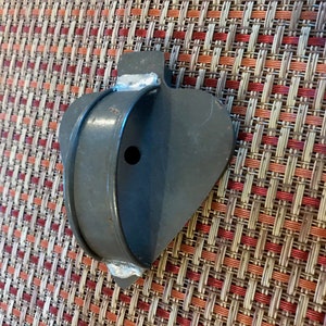 Vintage Flatback Soldered Tin Handled Cookie Cutter - Spade