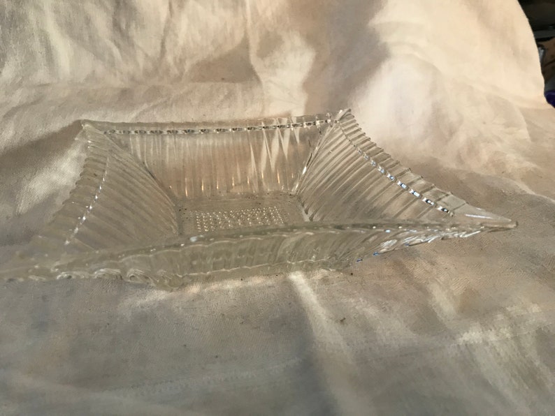 Vintage Glass Ashtray