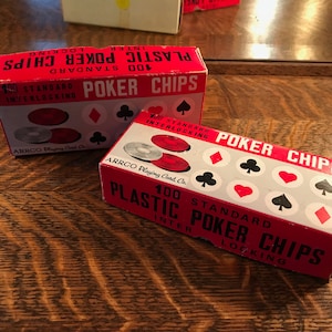 ヴィンテージ ポーカーチップ - 2 セット ミックス ロット