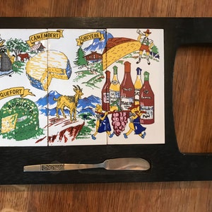 Mediados de siglo - Bandeja/plato de quesos