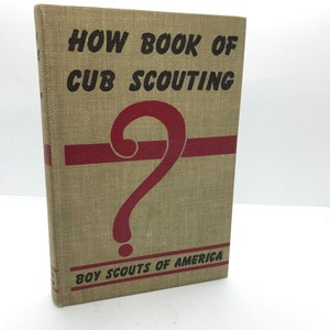 Vintage Cub Scout Manual - &quot;How Book of Cub Scouting&quot; 1960