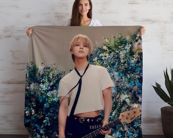 BTS Jimin Blanket, Jimin Blanket, BTS Cozy Blanket, BTS Gift