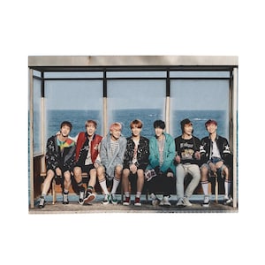 BTS Blanket Cozy, Ultra-Soft K-pop Velveteen Plush Throw Blanket | Custom BTS ARMY Merchandise