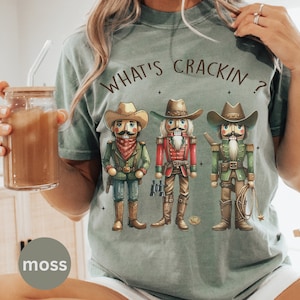 Nutcracker Shirt, Nutcracker Tee,  Vintage Nutcracker Shirt,  Nutcracker t shirt, Nutcracker Shirts, Western Christmas Shirt