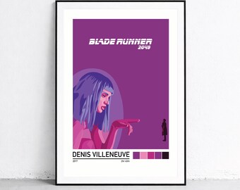 Blade Runner 2049 Minimalist Movie Poster Wall Art "2. Lonely"