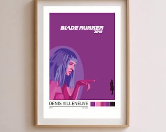 Blade Runner 2049 Minimalist Movie Poster Wall Art "2. Lonely"