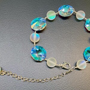 CLEARANCE Chandelier Glass Bracelet