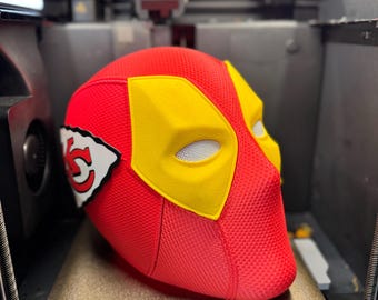 Kansas City Themed Deadpool Mask