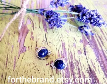 Lapis Earring Studs