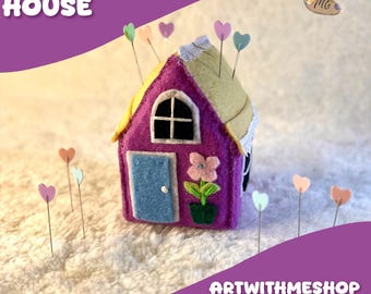 Handmade Pin Cushion House: Cozy Sewing Companion