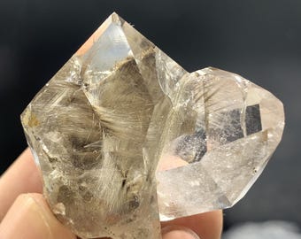 31 Gram, Top Grade Terminated Natural High Luster Rutile Inclusion Gemmi Quartz Crystal