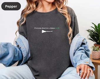 Defying Gravity T-Shirt | Wicked Musical Tee | Elphaba Shirt | Broadway Theatre Gift | Wicked Comfort Colors Unisex | Elphaba Wicked Merch