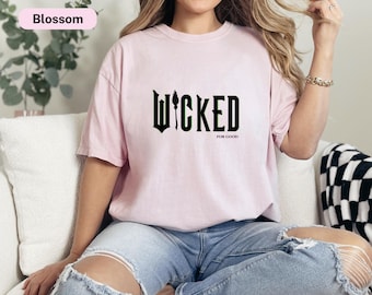 Wicked T-Shirt | Wicked Musical Tee | Wicked Movie Merch | Broadway Theatre Gift | Wicked Comfort Colors Unisex | Wicked For Good Shirt